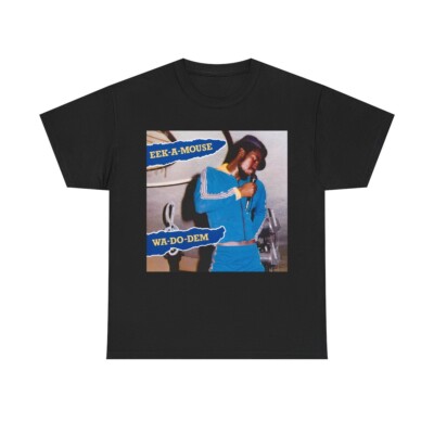 New Eek-A-Mouse Wa-Do-Dem Reggae Musician Band Album T-Shirt