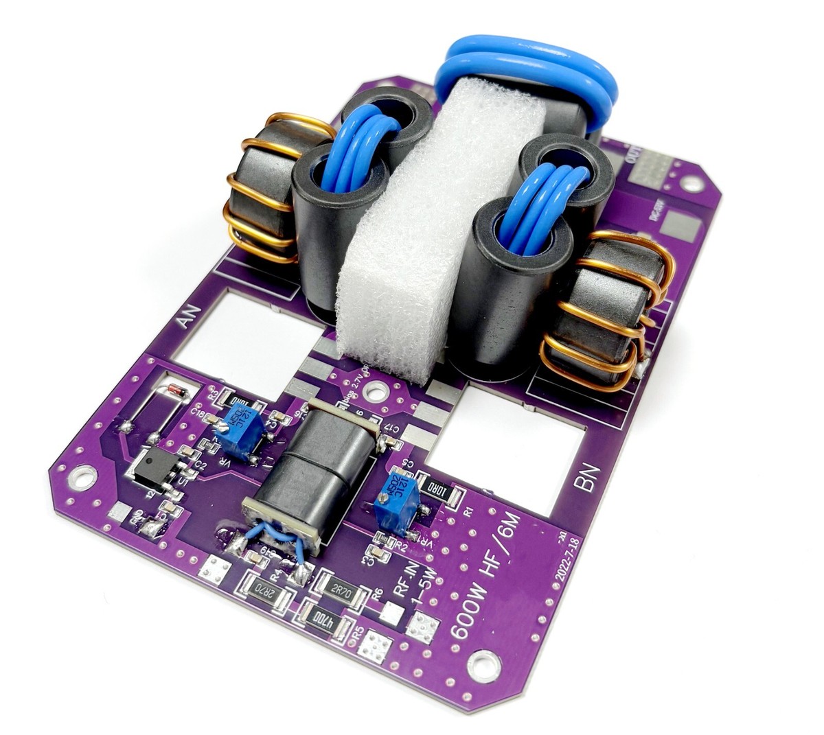 LDMOS 600W HF/6m AMPLIFIER BOARD 6M MRF300AN MRF300BN SSB DIY