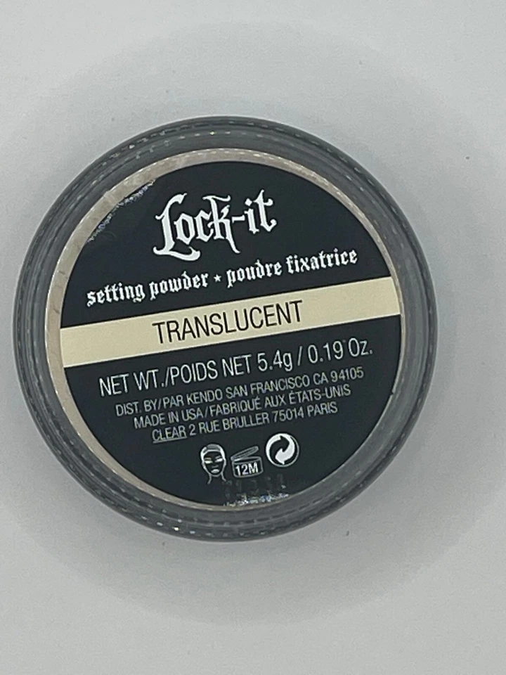 Kat Von D Lock It Setting Powder Translucent - 0.19 Oz/ 5.4 g, NIB (#QQ3) - Image 4 of 4