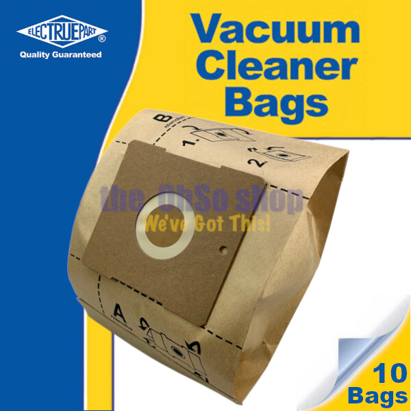 10 x DAEWOO Vacuum Cleaner Bags VCB005 Type Fortis RC105, RC107