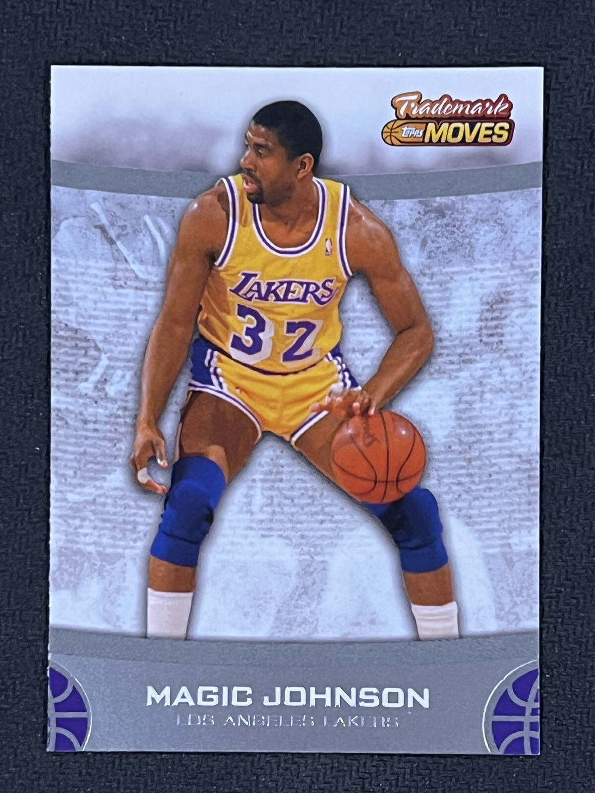Magic Johnson 2007-08 Topps Trademark Moves #47 Los Angeles Lakers