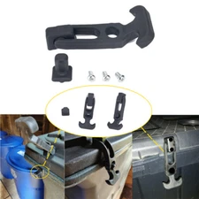 2PCS Rubber T-Handle Hasp Draw Latch for RV Tool Box Cooler Golf Cart Off-road