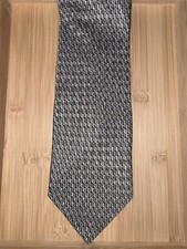 Daniel De Fasson Studio Miami Geometric Silk Tie - 60L 4.0W