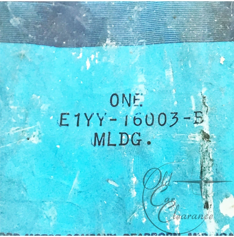 Moldura de guardabarros delantero Mercury Lynx 1981 (E1YY16003B) como nueva Foto 2 de 4