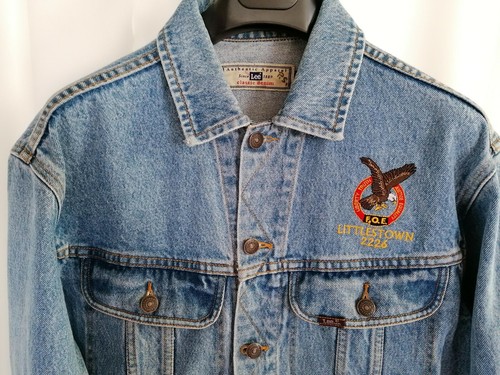 Giacca Jeans Lee Usata In Ottime Condizioni tg M originale | eBay