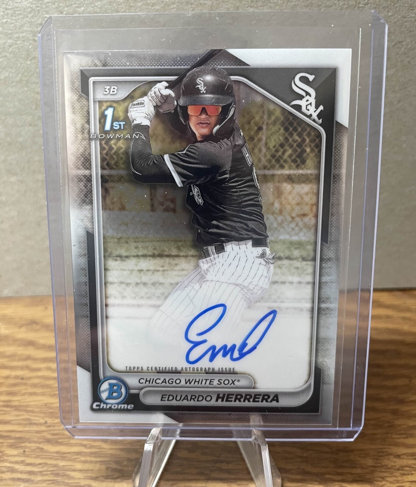 Eduardo Herrera 2024 Bowman Chrome Prospects Auto #CPA-EH White Sox