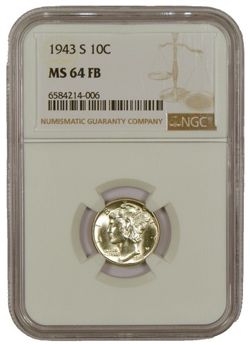 1916 S Mercury Dime, NGC MS 64 | eBay