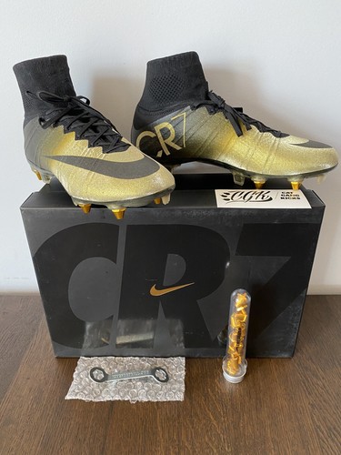 Nike Cristiano Ronaldo CR7 Mercurial Superfly CR SE SGPRO Cleats 804076-090 333 - Picture 1 of 9