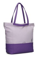 Zwei Fiorella Shopper Shopper Schultertasche Tasche Lilac Flieder Violett Neu
