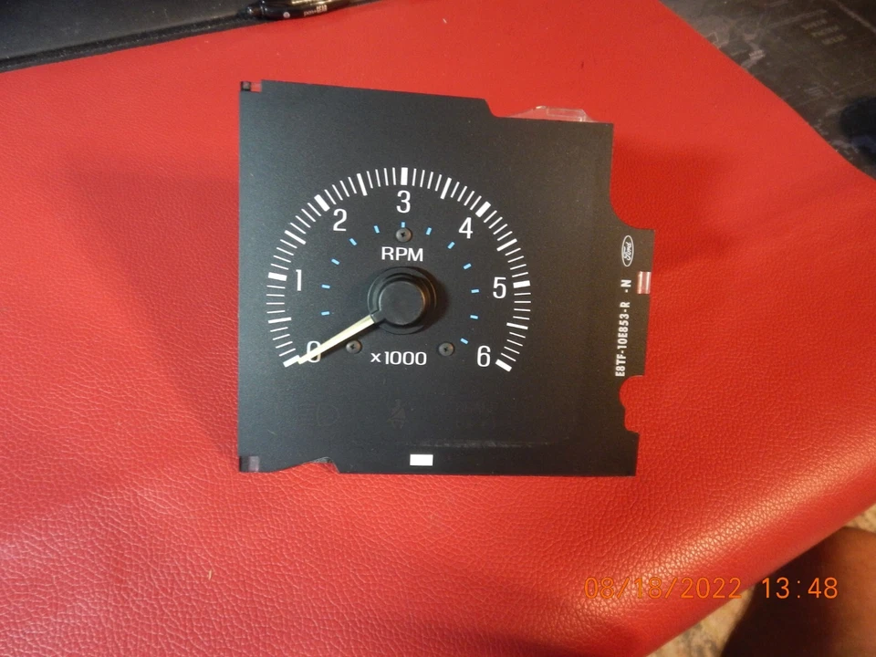 1987 1991 Ford Truck Bronco f150 F250 F350 OEM Gauge Cluster RPM TACHOMETER 88 Foto 4 de 4