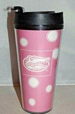 University Of Florida GATORS Pink Thermo-Serv Insulated Travel Tumbler Mug 