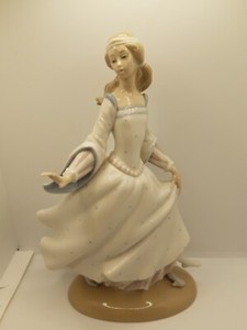 リヤドロ　Cinderella Lost Slipper #4828 シンデレラ LLADRO RARE COLLECTIBLES HAND MADE FIGURINE 10