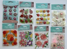FUN Jolee's Boutique Vintage Stickers NIP -Theme: FLOWER Fun Lots of FLORAL