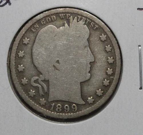 1899 S Barber Quarter M896