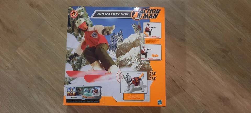 罕见 2001 年全新 Action Man Operation SOS HASBRO 出品 — 第 2/4 张图片