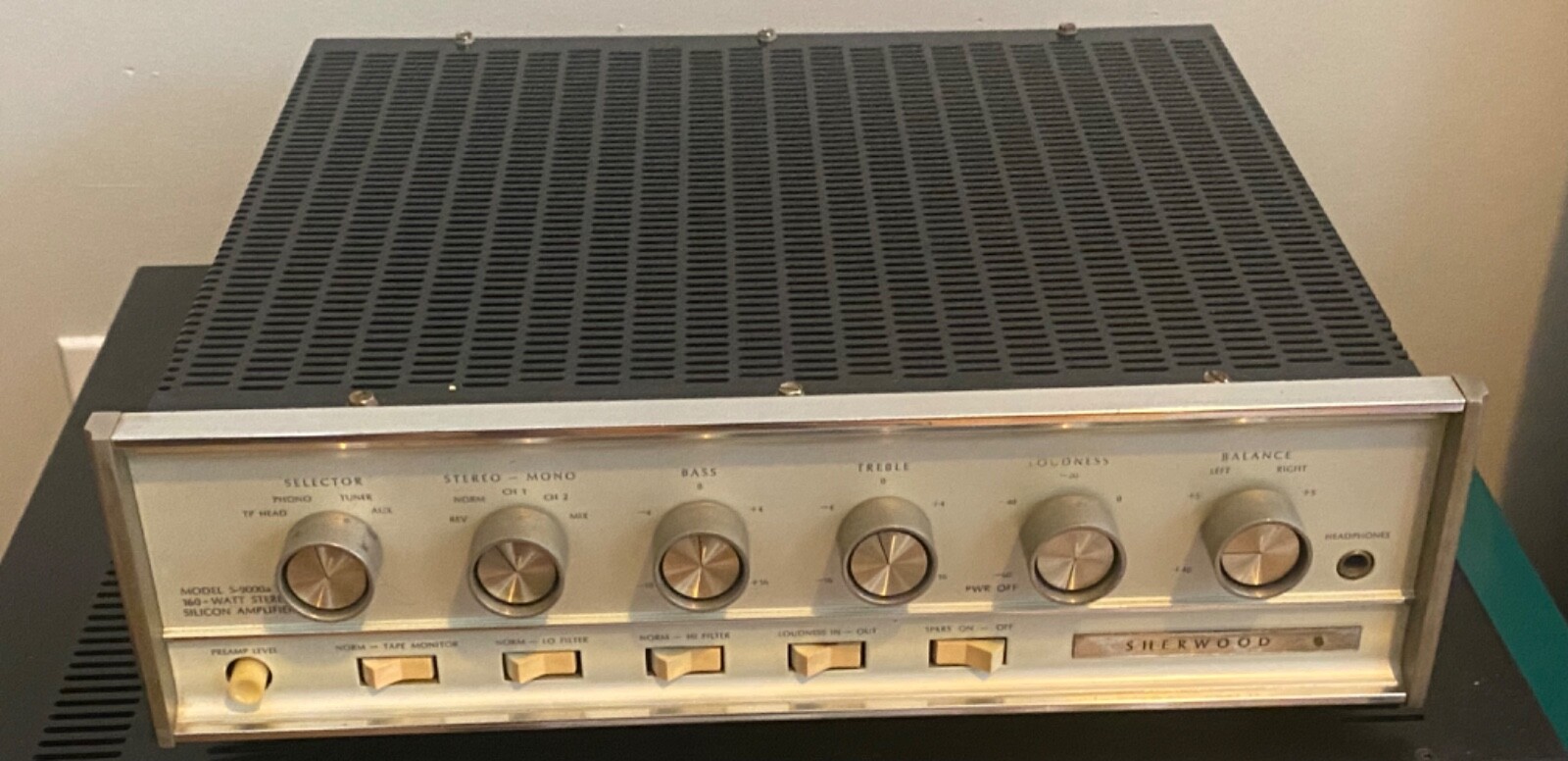 Sherwood S-9000 vintage audio equipment - eBay listing photo 1