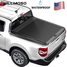 4.6ft Truck Tonneau Bed Cover Retractable For 2022-2025 Ford Maverick Willmoso