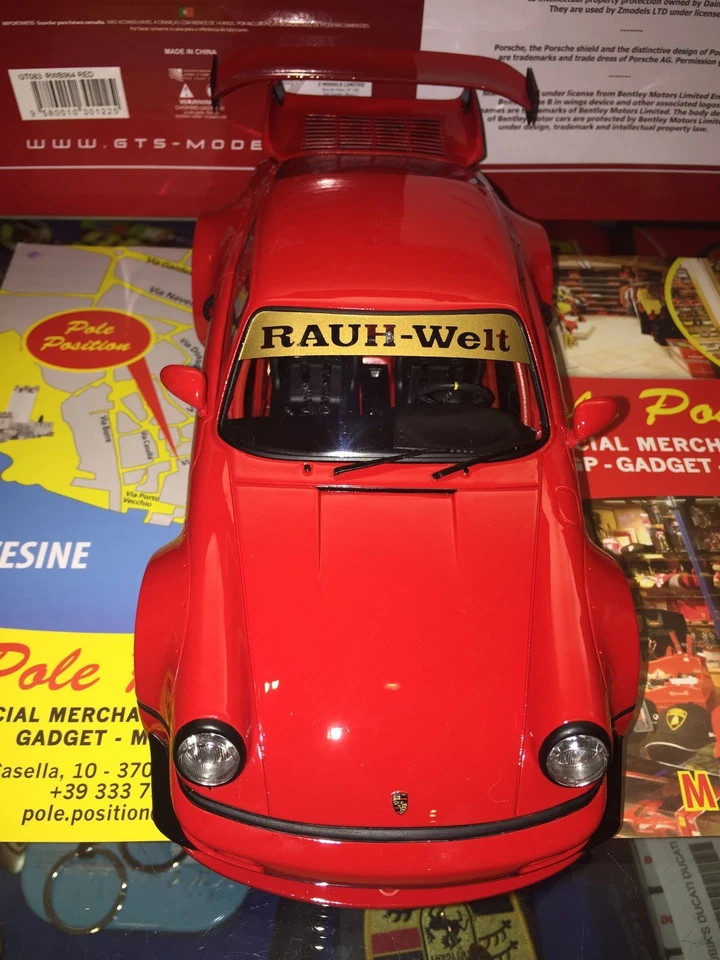 GT083 GT SPIRIT 1 18 PORSCHE 911 964 RWB RED VERY RARE NEW SHIPPING WORLDWIDE - Immagine 4 di 4