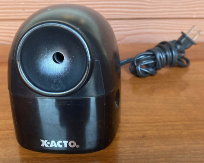 #ad X ACTO Black Work Pro Electric Pencil Sharpener 19208 Tested amp; Working $5.94