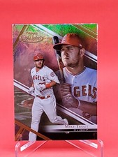 Mike Trout 2021 Topps Gold Label #52 Class 1 Base Los Angeles Angels