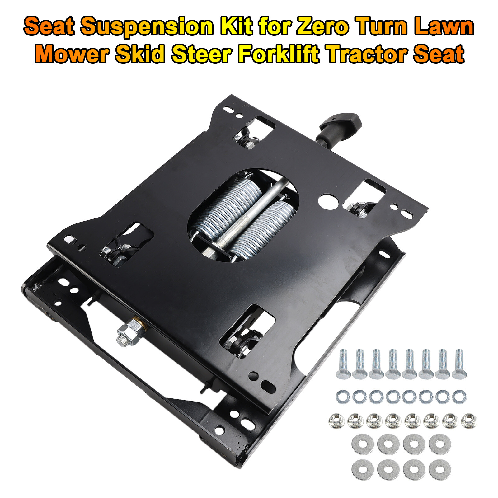 Seat Suspension Kit for Zero Turn Lawn Mower Skid Steer Forklift Tractor Seat L3