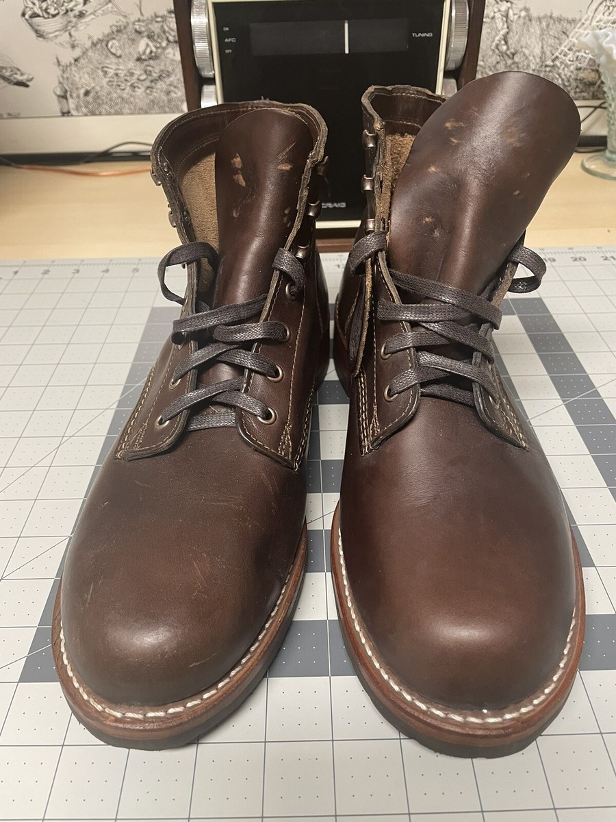Men\'s Wolverine 1000 Mile Plain Toe Boots Vibram W990072 - Missing Lace Wolverine Men main image 4
