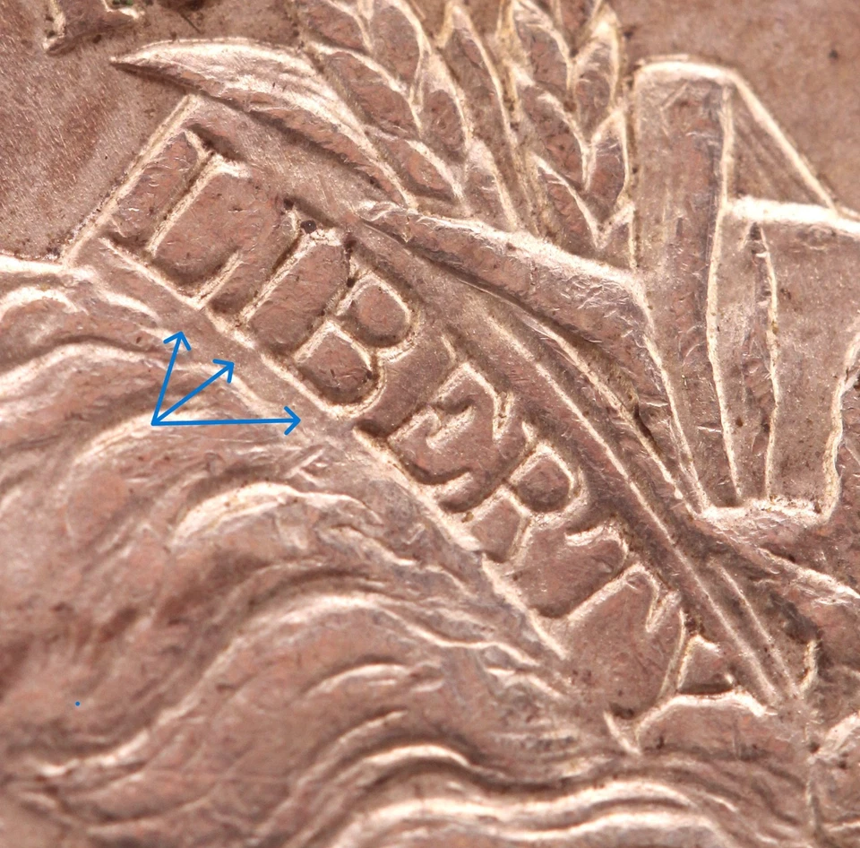 1887 $1 NGC AU 58 CAC VAM 12A "Dbl LIBERTY & Alligator Eye" (TOP 100) - Image 4 of 4