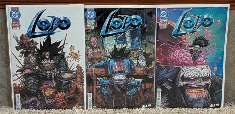 Lobo #1 2 3 (DC, 2026) Cover A Jorge Corona LOT Next Level Skottie Young NM