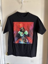 J Cole KOD Tour Double Sided T Shirt 2018 Young Thug Jaden Smith Rap Size Medium