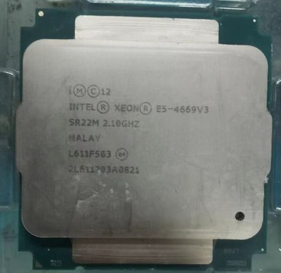 Intel Xeon E5-4669 V3 2.10GHz 18-Core 9.60GT/s 45MB SR22M LGA2011 CPU processor