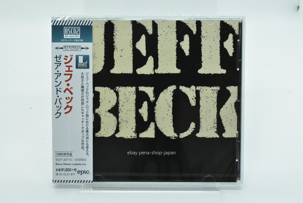 JEFF BECK-THERE AND BACK-JAPAN BLU-SPEC CD2