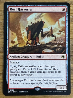 MTG Edge of Eternities, Rust Harvester