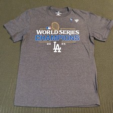 NWOT Men's Los Angeles Dodgers Shirt Medium T-Shirt 2025 World Series Champions