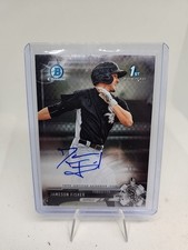 2017 Bowman Chrome #CPA-JF Jameson Fisher Prospect Autographs