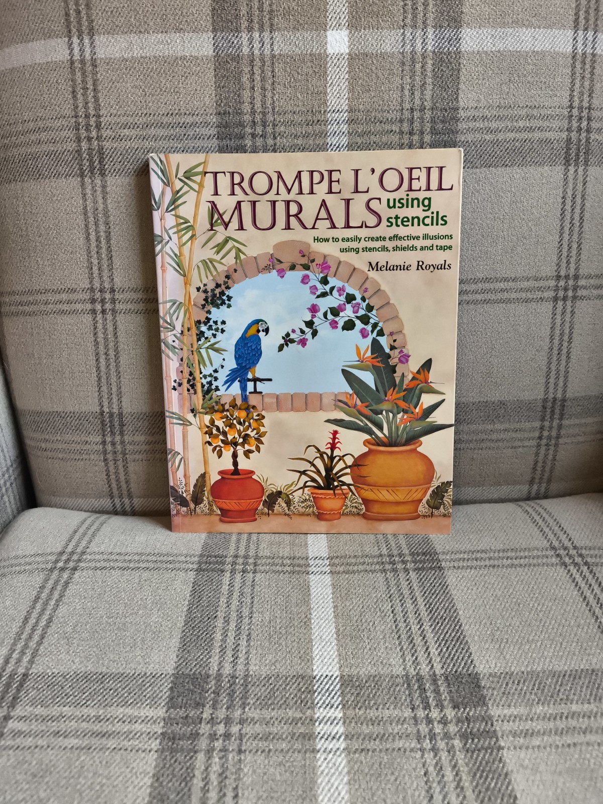 Trompe l'Oeil Murals Using Stencils Melanie Royals, Paperback