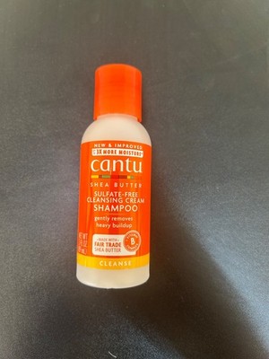 3 pack Cantu Shea Butter Sulfate-free Cleansing Cream Shampoo 3oz