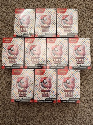 Pokémon TCG Scarlet & Violet 151 English Booster Bundle Factory Sealed. 