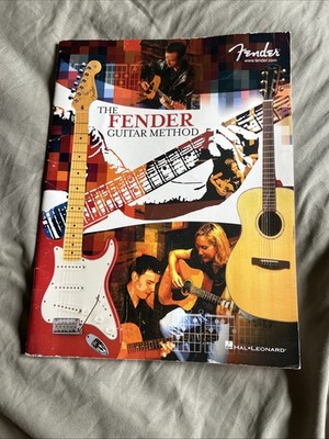 Fender Guitar Method Book 1 Beginner Instruction Book Hal Leonard HL00699014