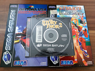 Story of Thor 2, Daytona USA CCE, Athlete Kings  - Sega Saturn