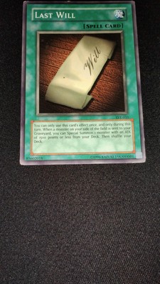 Last Will SYE-031 Starter Deck: Yugi Evolution-1st Edition 1st Edition