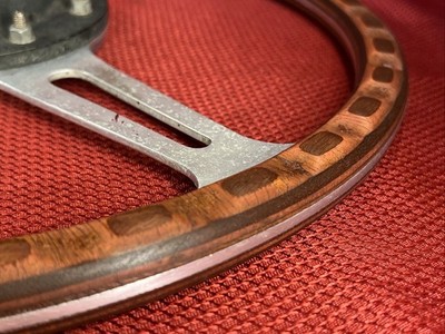 Original Late 1950s/60s Derrington Steering Wheel Jaguar XK120 XK140 Hub Porsche