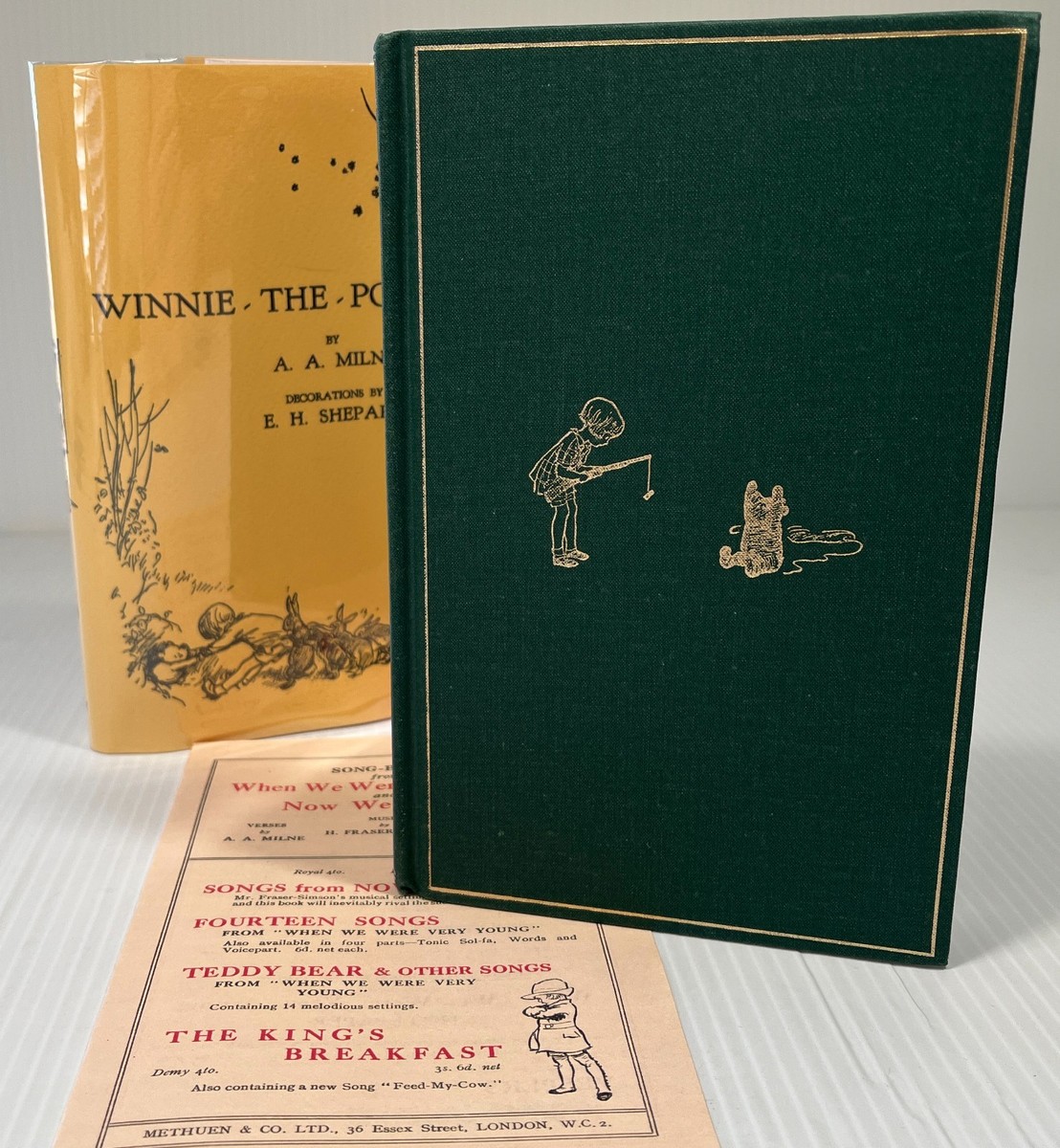 廃盤 6CD I POOH イ・プー POOH BOOK 1966/1995 Winnie the Pooh, A.A.Milne, Highest Quality Facsimile of 1926