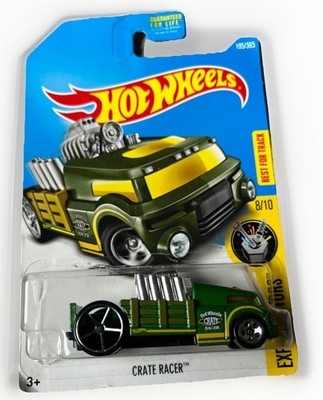 Hot Wheels Crate Racer   Experimotors 8/10 | Car 195/365 | 2015 | Die-Cast 1:64
