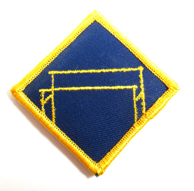 Gymnastics Parallel Bars Patch Vintage Embroidered Athletic Sew On