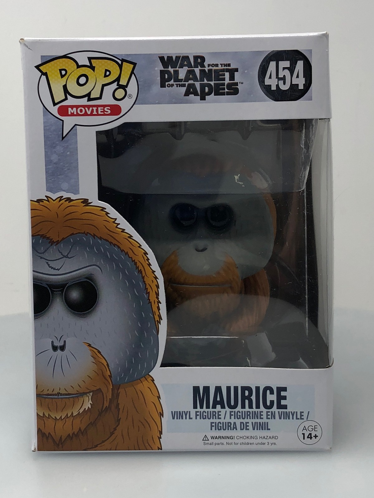 Sale Funko Pop! Movies Planet Of The Apes Maurice #454 Vinyl Figure Damaged Box