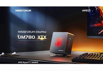 MiniPC MINISFORUM UM780 AMD Ryzen 7840HS RAM16GB SSD512GB 2×2.5G 2×USB4 OCulink