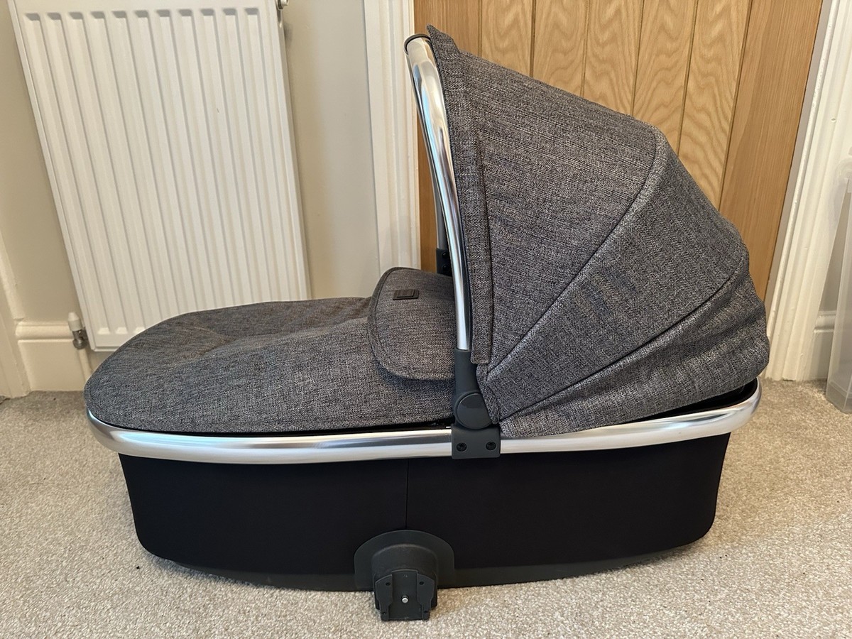 Babystyle Oyster Carrycot Colour Pack Mercury Grey with Hood