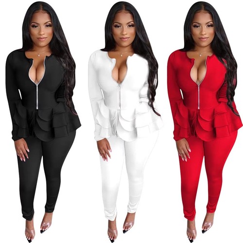 Pants Sets Suits for Women 2022 Office Outfits Women Suits Long Sleeve Suit