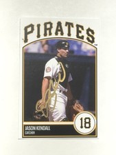JASON KENDALL SIGNED AUTOGRAPHED POSTCARD PIttsburgh PIRATES Legend PHOTO 4X6