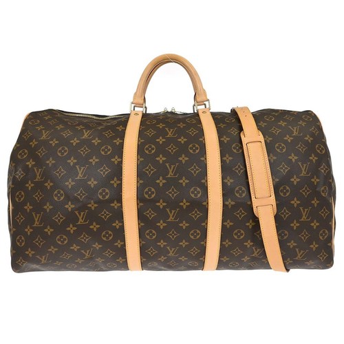 Louis Vuitton Monogram Keepall Bandouliere 60 Duffle Bag M41412 MB0073 167462